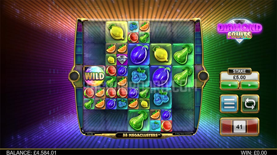 diamond fruits megaclusters slot