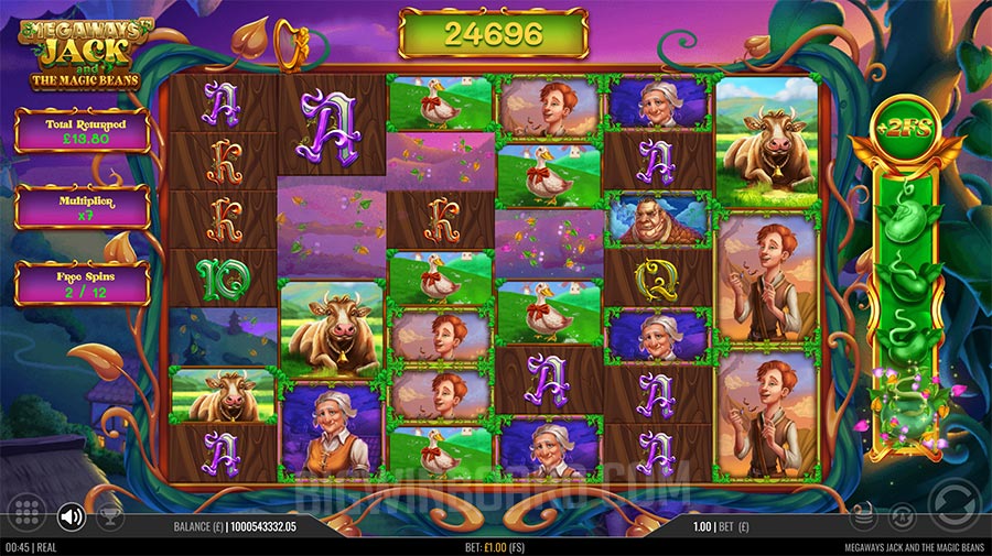 Megaways Jack and The Magic Beans slot