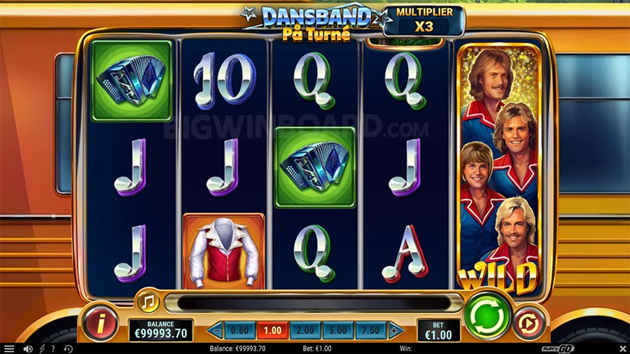 Dansband P? Turné slot